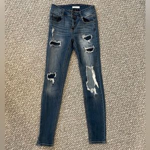 Womens Cello Distressed Jeans